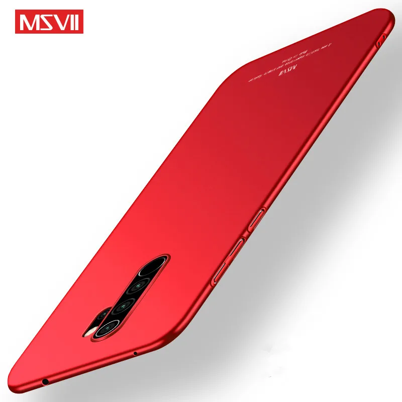 Xiaomi Redmi Note8 case MSVII Luxury slim PC matte protection Back Cover coque For xiaomi note 8 pro global phone cases | Мобильные