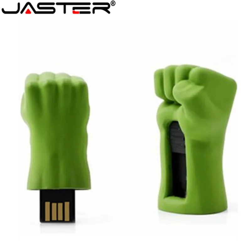 JASTER Cool Iron мужской ручной накопитель с красным светодиодный USB флеш-накопитель Симпсоны 4 ГБ 8 ГБ 16 ГБ 32 ГБ 64 Гб Флешка USB 2,0 Memoria Cle USB