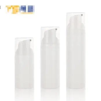 

100pcs 750ml porcelain white vacuum bottle pp plastic emulsion vacuum airless pump bottle， Orders as listing