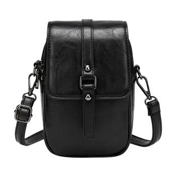 

Women Wallet Cell Phone Wallet Handbag Fashion Casual Large Capacity Crossbody Messenger Bag Single Shoulder Bag Pu Zipper