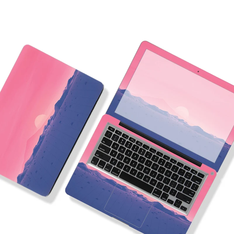 DIY 하늘 일몰 노트북 스킨 노트북 스티커 MacBook 노트북 용 12/13/14/15/17 인치 Dell HP Lenovo 등 노트북