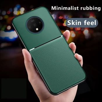 

Luxury Silicone Car Magnetic Holder Phone Case For Oneplus 7T 7TPro 7 7Pro 6 Ultra-thin Protection Cover for 7 6 T Coque Funda