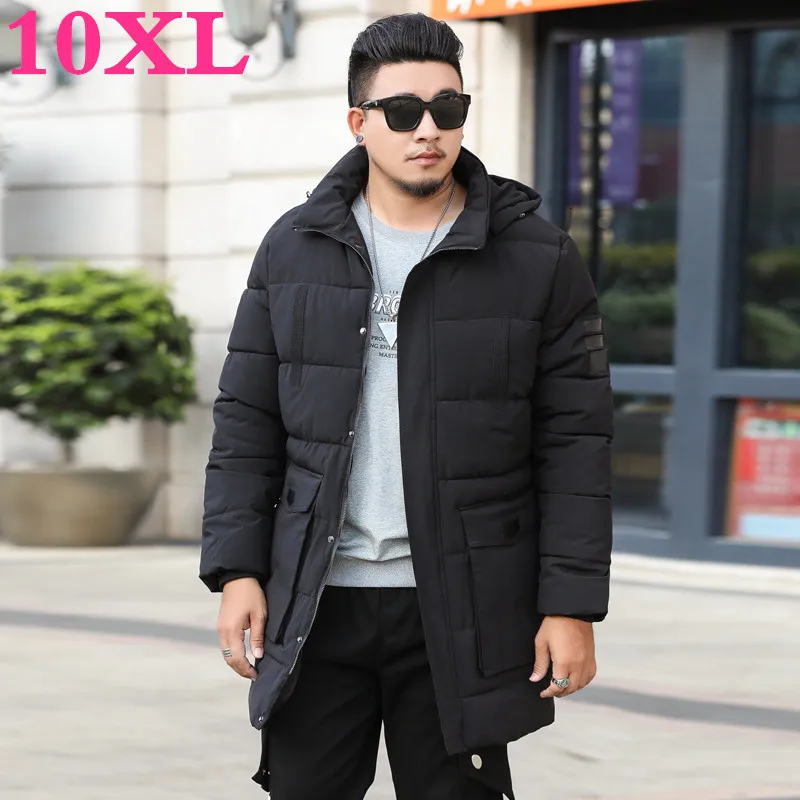 Женская зимняя парка с капюшоном размеры до 10XL 9XL 8XL | Мужская одежда