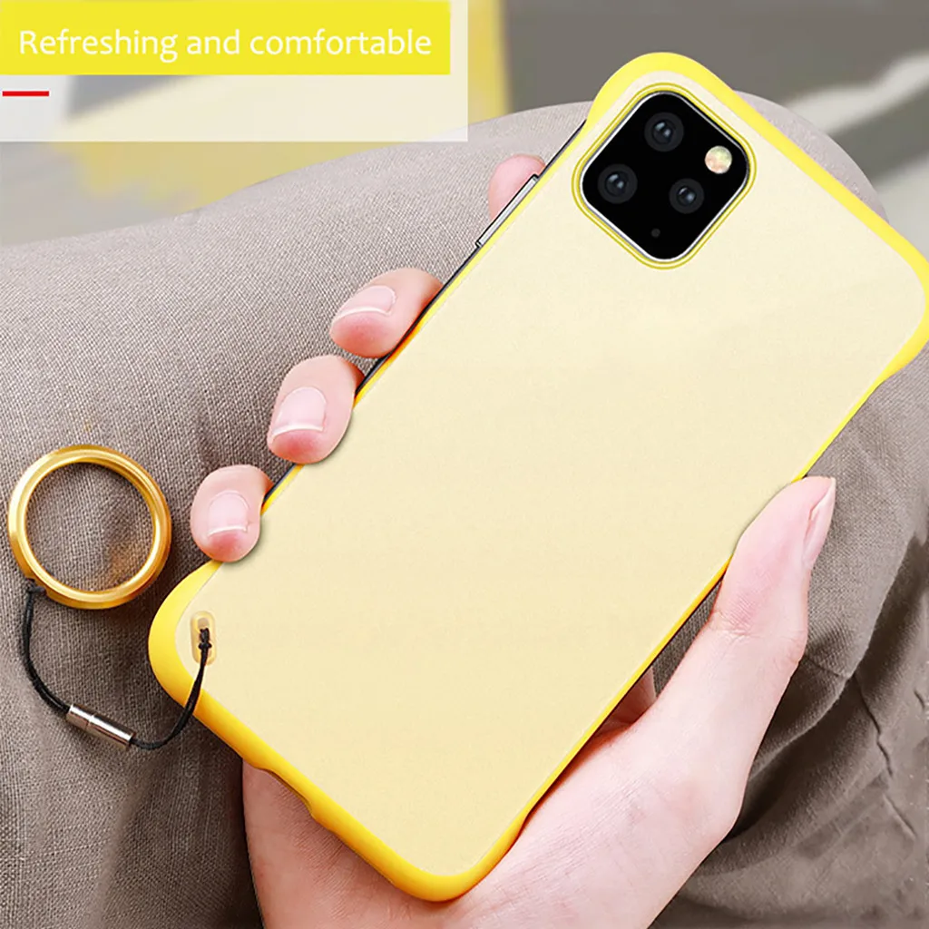 Чехол для Iphone 11 Pro, 5,8 дюймов, ультратонкий, ударопрочный, матовый, полупрозрачный, анти-падение, защитный чехол, Жидкая силиконовая задняя крышка