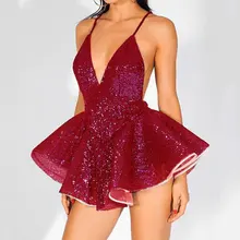 Для ночного клуба, DJ, сексуальное, блестящее, с глубоким v-образным вырезом, на бретельках, с открытой спиной, короткое платье, для бара, для певицы, DS, костюм, GOGO, Одежда для танцев