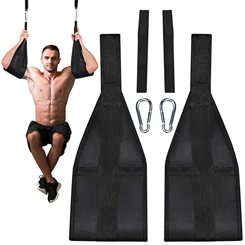 

Fitness Hanging AB Sling Straps Abdominal Muscle Strength Core Training Band Arm Support Belts Pull Up Bar Workout Gym Equipment