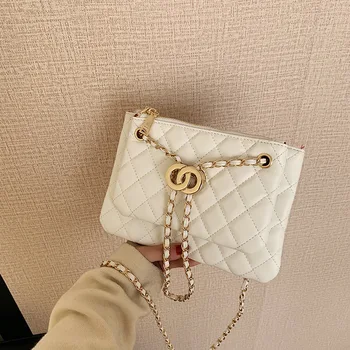 

Ladies Shoulder Bag Diamond Chain Bag Women 2020 New Diagonal Fashion Small Square Bag