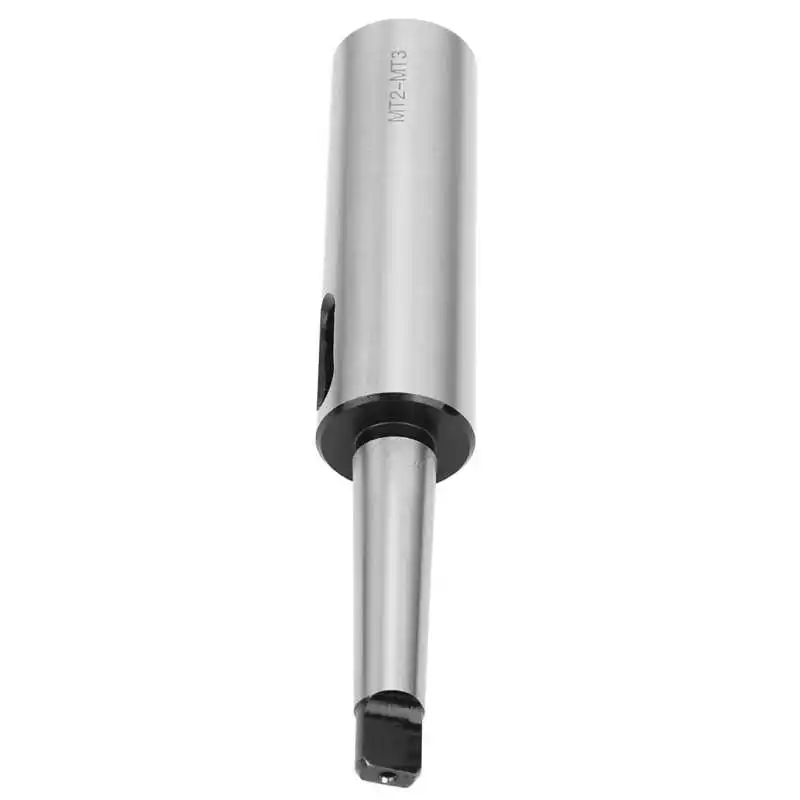 Taper Drill Sleeve High Speed Steel Reducing Adapter for Lathe Milling MT2 to MT3 Hardness 50 HRC CNC Fixture Taper Drill Sleeve High Speed Steel Reducing Adapter for Lathe Milling MT2 to MT3 Hardness 50 HRC CNC Fixture