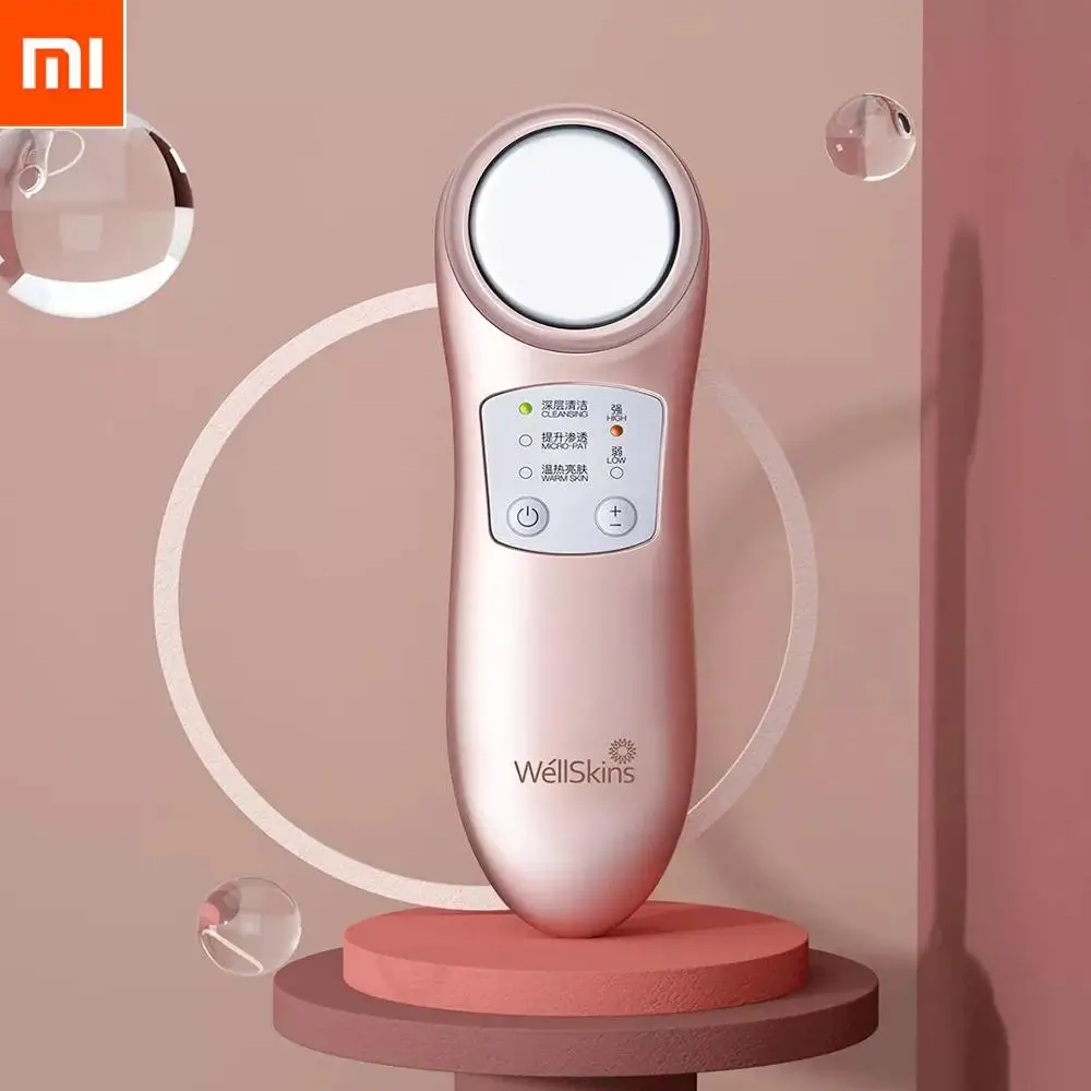 Профессиональный ультразвуковой скребок для кожи лица Xiaomi Wellskins | Электроника