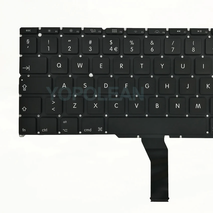 3 шт. новая Норвегия, норвежская стандартная клавиатура с подсветкой для Macbook Air 1" A1465 A1370 2011- лет