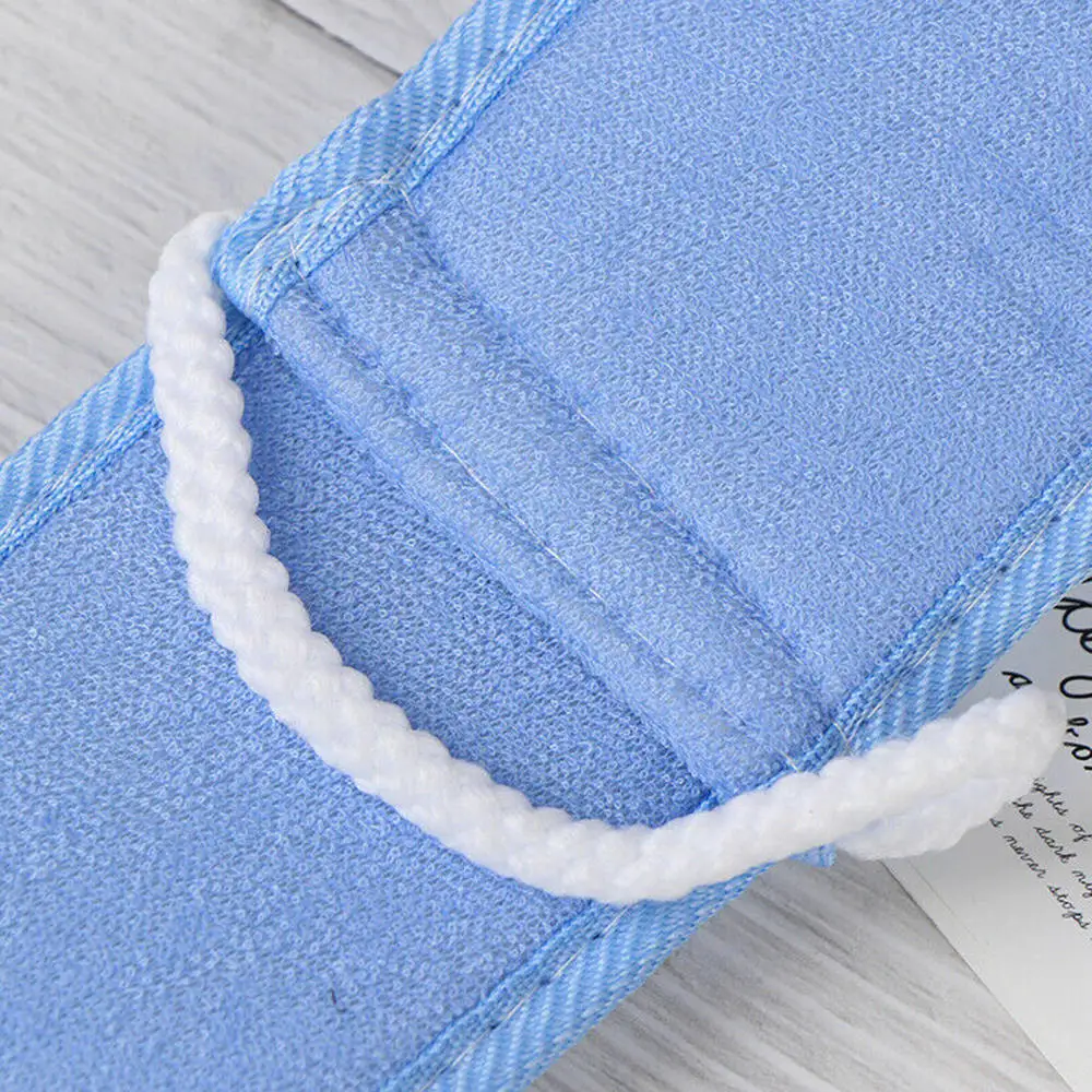 3pcs Natural Loofah Bath Rubbing Long Bath Towel Shower Massage Scrubber Sponge Skin Cleaning Tool