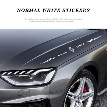 

Car Laser Stickers Creative Reflective Letters Decoration For SAAB 9-3 9-5 93 9000 900 9-7 600 99 9-X Turbo Car Styling Fashion