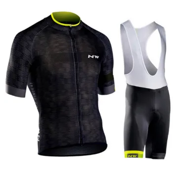 

2020 New Cycling Short sleeves Jersey bib shorts Sets Summer Breathable Team Bicycle Jersey MTB Racing Sportwear s20070739