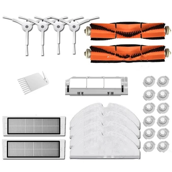 

Accessories Kits for Xiaomi Roborock S50 S5 E20 C10 Roborock Robot Vacuum Parts Filter Side Brush Roll Brush Mop Cloth