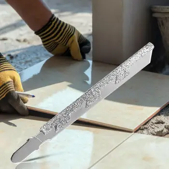 

101mm T-shank Alloy Diamond Jigsaw Blade for Marble Stone Granite Tile Ceramic Fast Cutting Applicable Industry Stone Processing