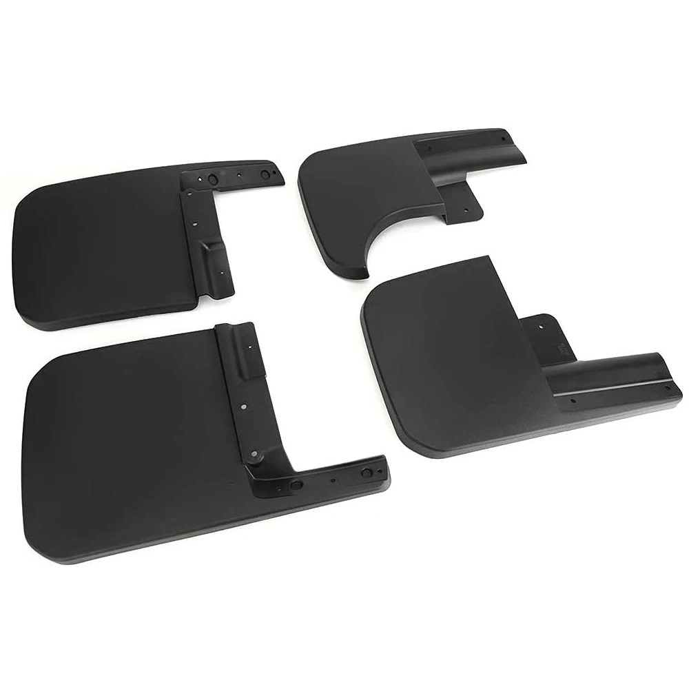 Mud Flaps For Jeep Gladiator JT 2019 2020 2021 2022 Guard Fender Front Rear Wheel Mudguard Carbon Fiber ABS No Drilling Required