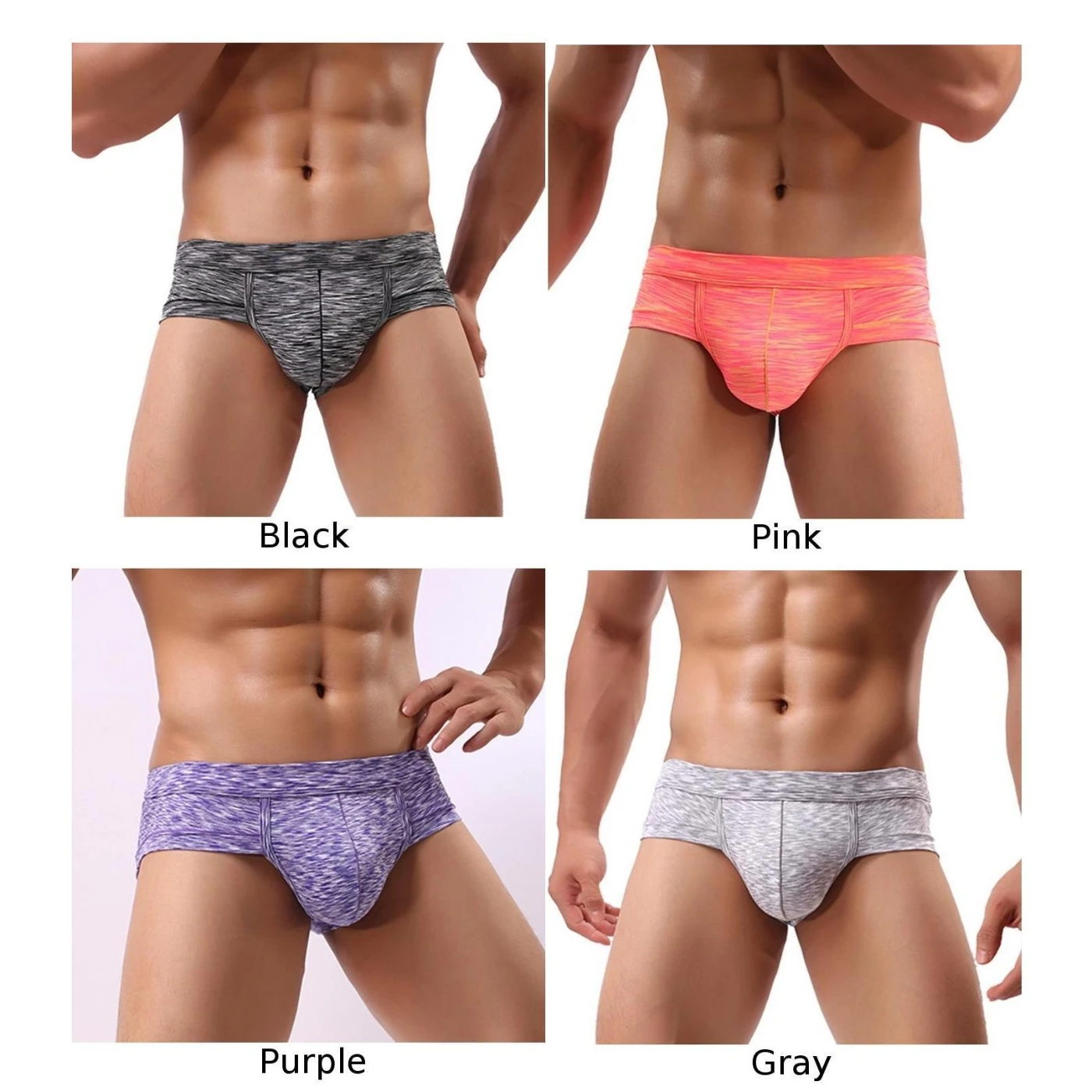 Мужские трусы женские Bulge Pouch с низкой талией широкие боксеры нижнее белье| |