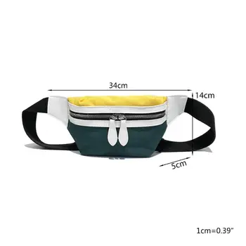 

Women Canvas Fanny Pack Waist Wallet Belt Bag Outdoor Sport Phone Pouch Travel Bum Bags