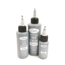 Профессиональный клей для волос, парик для клея, невидимый клей для наращивания волос, инструмент для замены жидкости* u