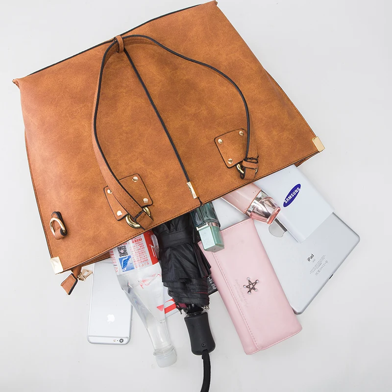 Большая женская кожаная сумка, женские сумки через плечо, модные женские сумки-мессенджеры, женские повседневные роскошные сумки-тоут