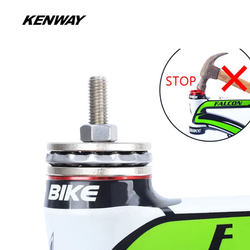 Risk Bicycle Headset Cup Press Installation Tool MTB Road Bike Steel