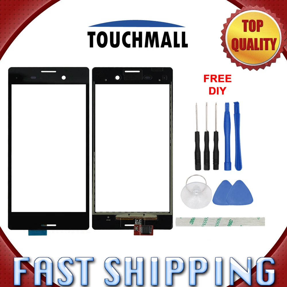 Новый Сенсорный экран Digitizer Замена для Sony Xperia M4 Aqua E2303 E2306 E2353 E2312 5-дюймовый черный +