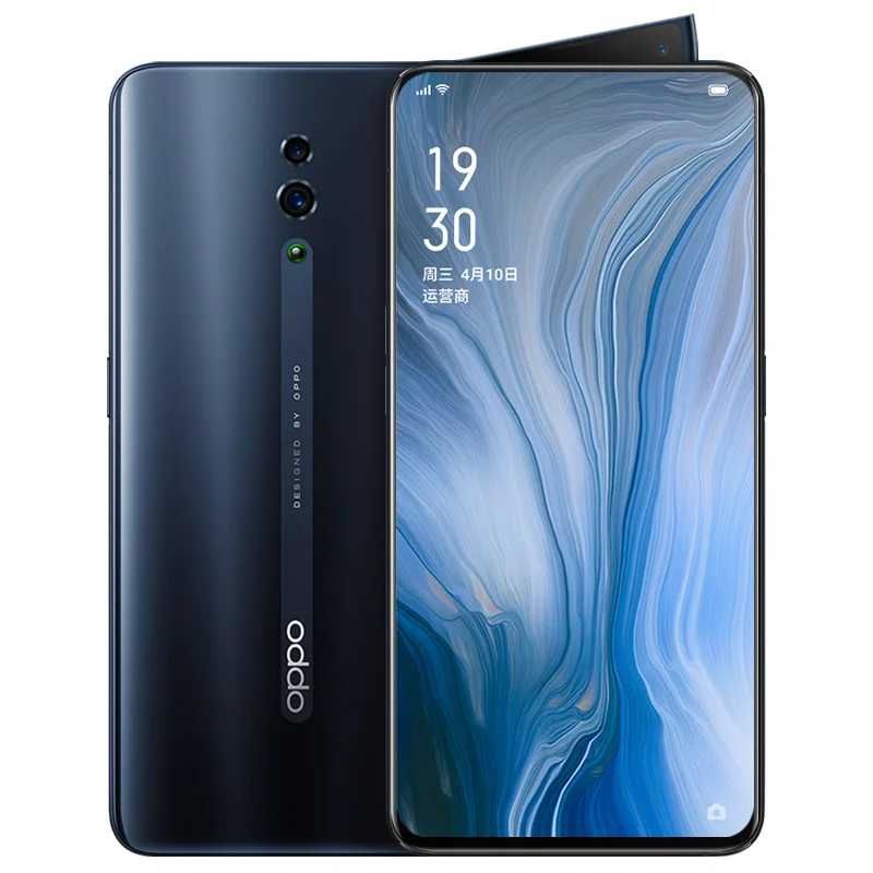 Смартфон OPPO Reno Android 9,0 Octa Core 3 камеры 48MP+ 5MP 3765mAh 6,4 дюймов NFC 2340*1080 отпечаток пальца ID