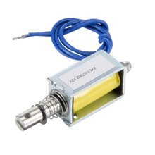 Uxcell ZYE1(TAU)-0730Z DC 12V Push Pull Тип открытая рама Электромагнит