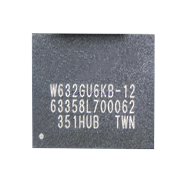 

W632gu6kb12 W632gu Ic Dram 2G Parallel 96Wbga Chip W632gu6kb12i