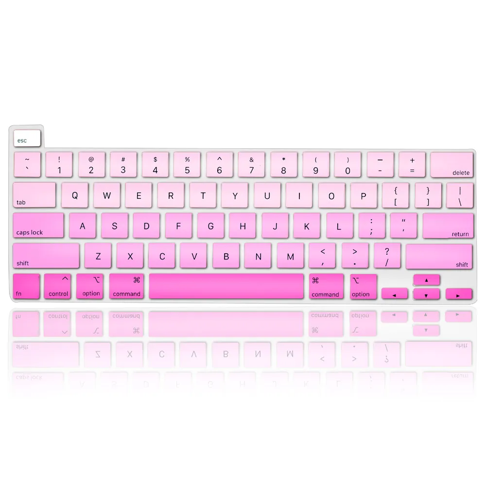 Для MacBook Pro 16 дюймов Клавиатура для ноутбука защитная пленка силиконовая прозрачная защитная пленка для клавиатуры прочная Нетоксичная Моющаяся - Цвет: 7