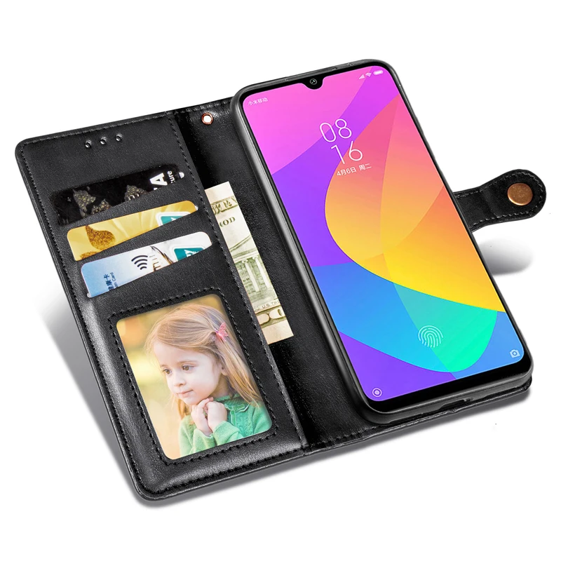 Для Xiaomi Redmi Note 4 4X8 8 T-9 T, 7 6 5 K20 Pro Чехол Redmi 8A 7A 6A 4 4a CC9 чехол силиконовый чехол-портмоне из кожи с откидной Чехол Funda