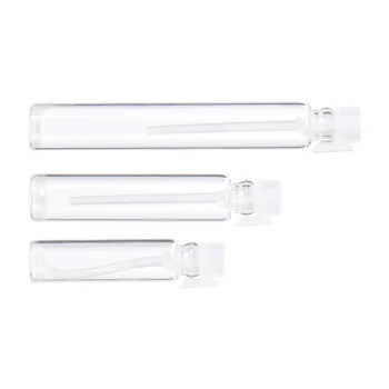 

150Pcs Perfume Test Tube Bottles Perfume Bottles Transparent Bottles Perfume Trial Bottles Trasparent (1ml 2ml 3ml 50Pcs for Eac