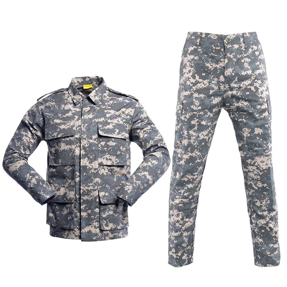 

10color Men Militar Uniform Army Tactical Military Soldier Outdoor Combat Camouflage Special hunting Clothes Pant Maxi disfraz