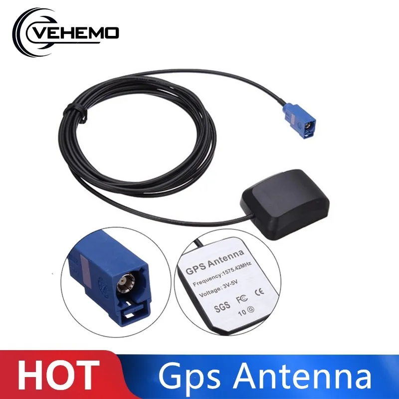 Автомобильная GPS антенна Fakra MFD2 RNS2 RNS 510 MFD3 E кабель для VW Golf Volkswagen|Приемник и GPS| |