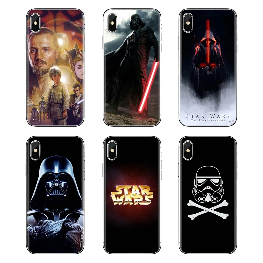 Силиконовый чехол-сумка Darth Vader Dark Force Awakens для huawei G7 G8 P7 P8 P9 P10 P20 P30 Lite Mini Pro P Smart Plus 2017