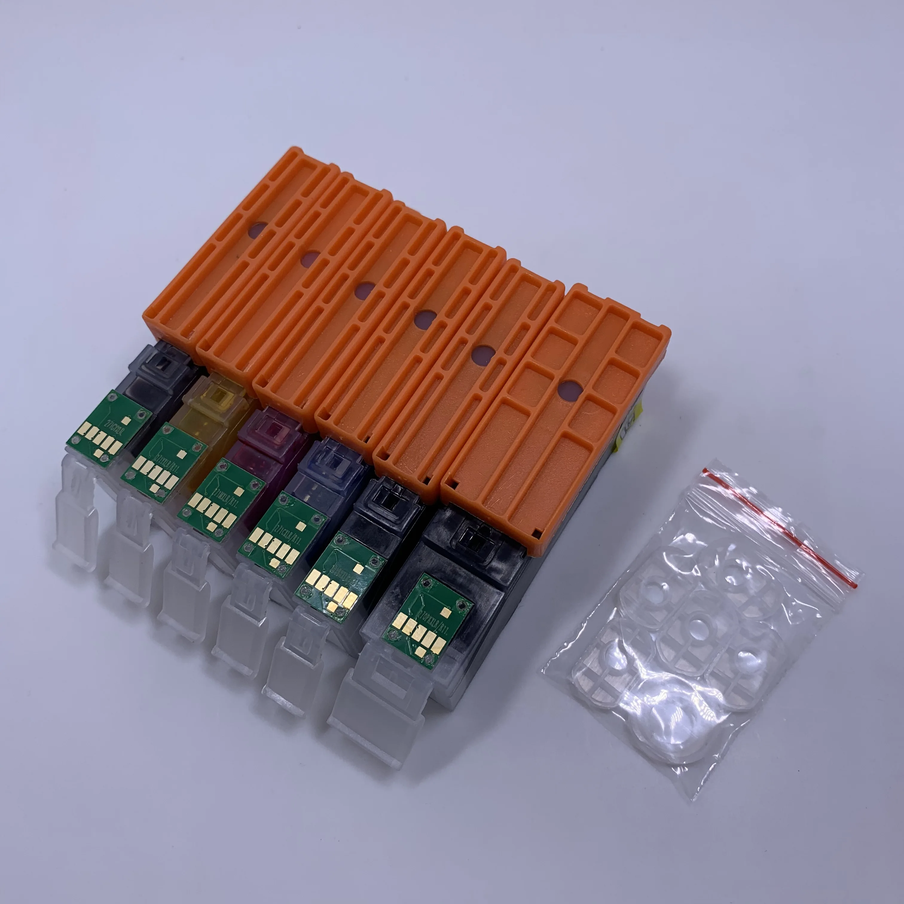 YOTAT 6 шт. полный перезаправляемый картридж PGI270 PGI-270XL PGI-270 CLI-271 для Canon PIXMA MG7720 TS8020 TS6020