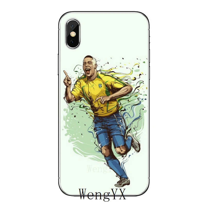 Чехол для iPhone 11 pro XR X XS Max 8 7 6s plus SE 5s 5c iPod Touch 5 6 бразильский Роналдо Luiz Nazario R9|Бамперы|