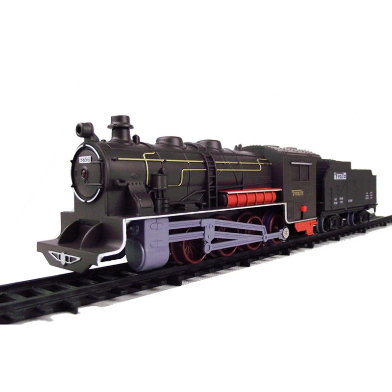 

New 2019 Electric train toy 10 styles Train head The steam locomotives Frecciarossa model Diesel locomotive Carriages for kids