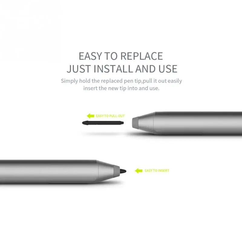 3 шт./компл. гладкой наконечника ручки инструмента стилус пополнения Экран полезные аксессуары Экран ручка для microsoft Surface Pro 4