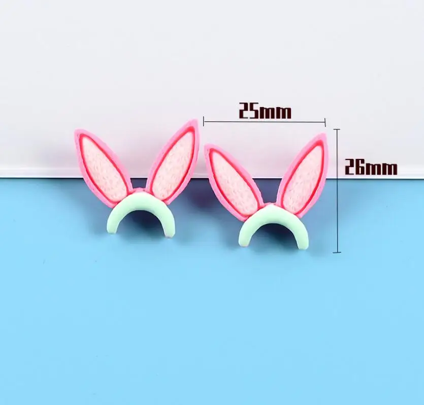 20pcs/lot Cartoon bow Flatback Resin Cabochon Kawaii Flat back Cabochons Kids Hair Bows Accessories DIY Embellishments Decor