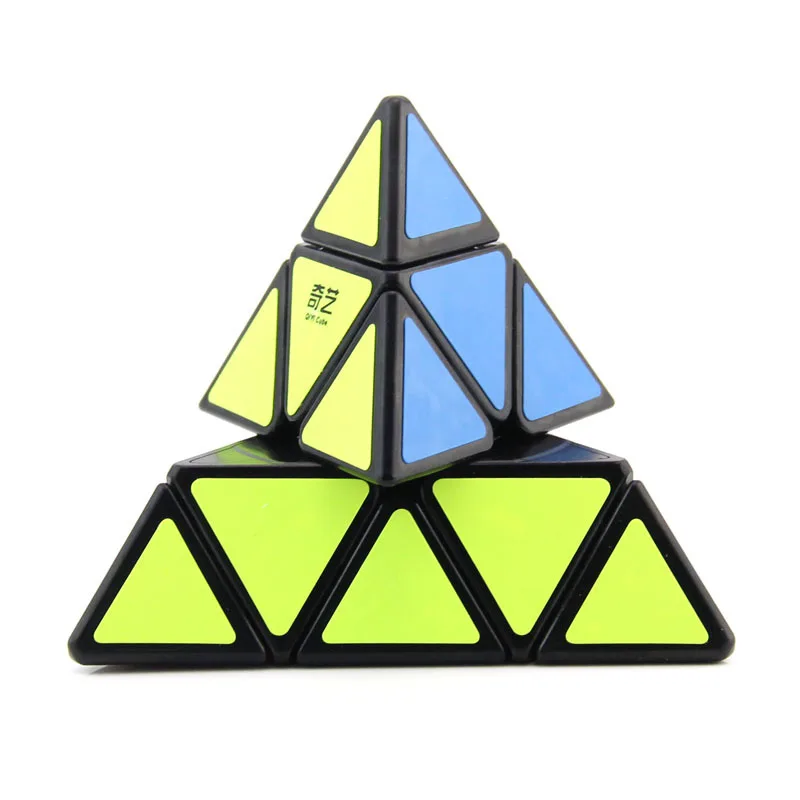 XMD Стразы «Кубик Рубика» Qiming Пирамида Стразы «Кубик Рубика» 3-заказ треугольные Рубика Куб обучающий детская игрушка для новичков