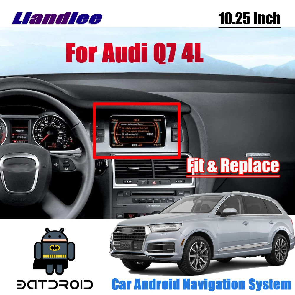 Liandlee Android 7 1 для Audi Q7 4L 2005 ~ 2015 оригинальный автомобильный стиль Carplay радио плеер