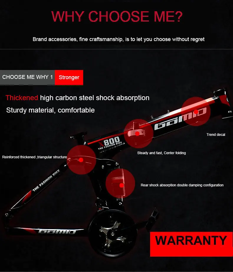 Best Mountain Bike Bicycle Student Children 20 Inch 21 Speed Folding Double Shock Off Road Men and Women Bicycle 1