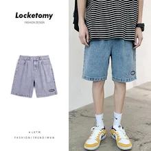 

Casual Printed Mens Shorts Summer Loose Short Pants Men’s Clothing Elastic Waist Fashion Shorts Homme