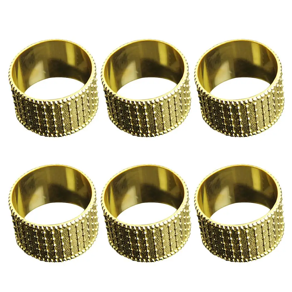 Alloy Napkin Buckle Gold Ring Wedding Festival Hotel Table Dinner Party DIY Decoration | Дом и сад