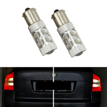 

2pcs LED P21W BA15S 1156 Rear Reversing Light Turn Signal Brake Light for Skoda Octavia 2 1Z FL Combi (2012)