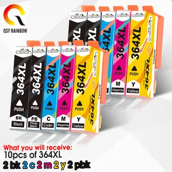 

10PK 364XL Compatible Ink Cartridges Replacement for HP 364 xl Deskjet 3070A 5510 6510 B209a C510a C309a Printer