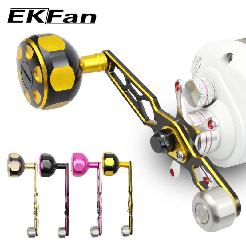 Ekfan 1mm Aluminum Cnc Fishing Reel Handle For Daiwa Shimano Diy Bait Cast Reel Parts Fishing Reels Aliexpress