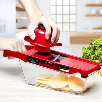

5 in 1 Food Vegetable Salad Fruit Peeler Cutter Slicer Vegetable Grater Cutter Dicer Device Chopper Potato Kitchen Tools Cu B3Q7