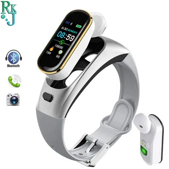 

H109 Smart Watch Color Headset Talk Smart Bracelet heart rate monitor Sports Bracelet Passometer Fitness Tracker Fashion band